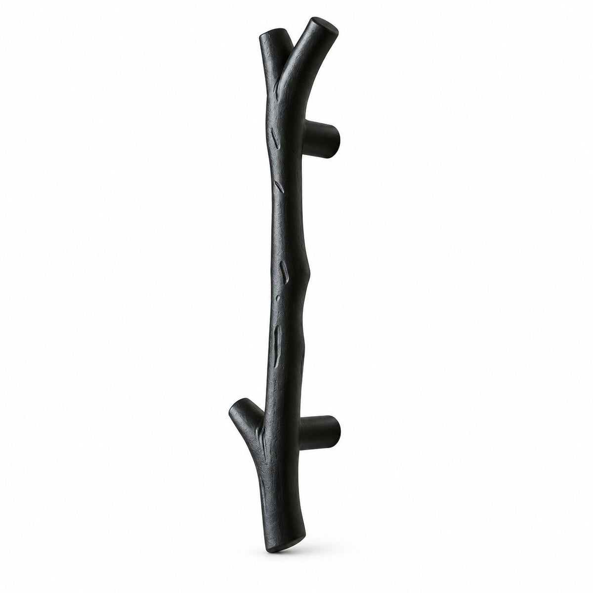 a large tree branch door pull .