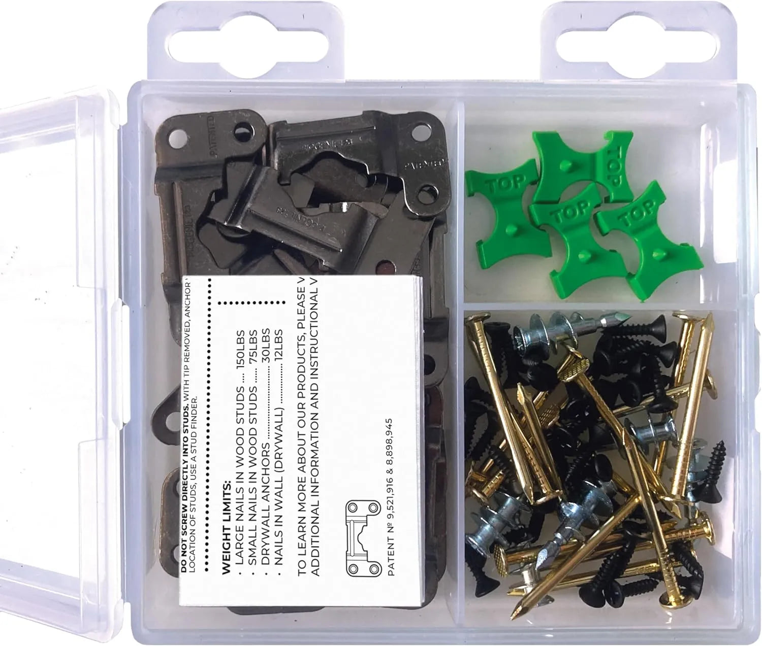 Steel Picture Hanging Kit | Up to 100 lbs