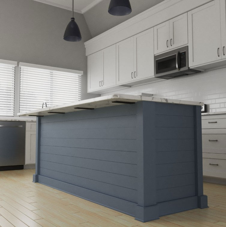 Countertop Support Heavy Duty Steel Bracket - 2-1/2" Inch Width - Multiple Sizes Available - Black Powder Coat Finish - Sold Individually