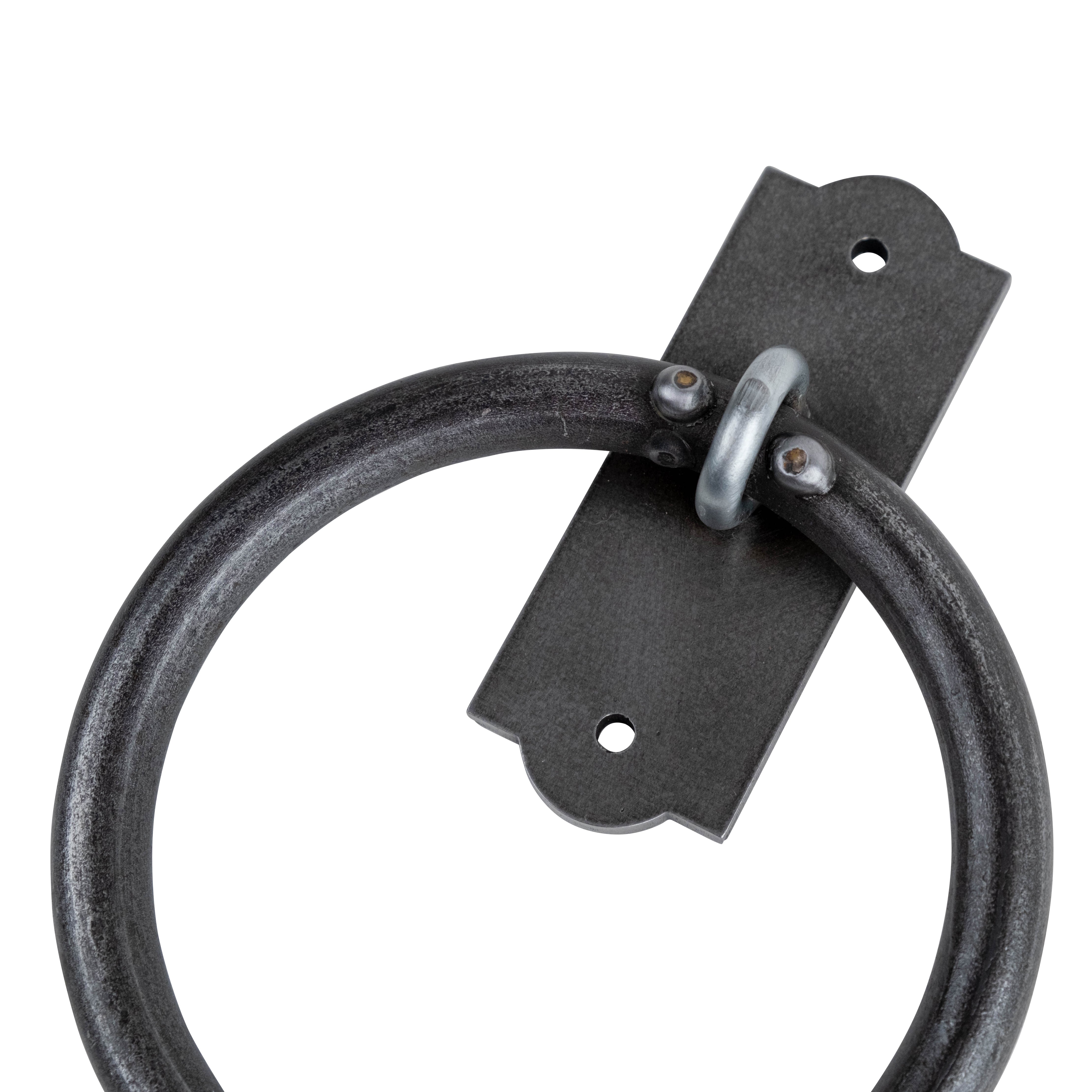 Dome Top Custom Bathroom Hardware - Towel Ring -5" Inch - Multiple Finishes Available - Sold Individually