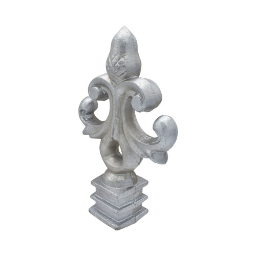 Finials / Fence Top Posts - Cast Aluminum - Spear Shape with Acorn Design - 1-1/2" Inch Square Base Fits Over 3/4" Inch - 5-7/8" Inch Height - Multiple Finishes Available - Sold Individually