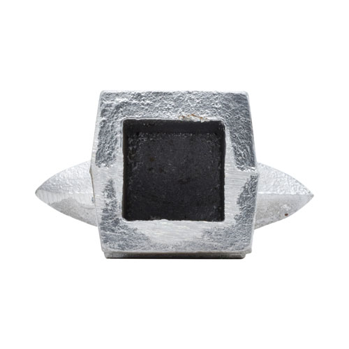 Finials / Fence Top Posts - Cast Aluminum - Triad Spear Shape - 1-1/4" Inch Square Base Fits Over 3/4" Inch - Multiple Sizes and Finishes Available - Sold Individually