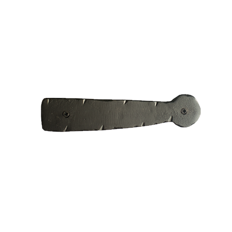 Gate Strap Hinge Round Tip - 8" Inch - Multiple Finishes Available - Sold Individually