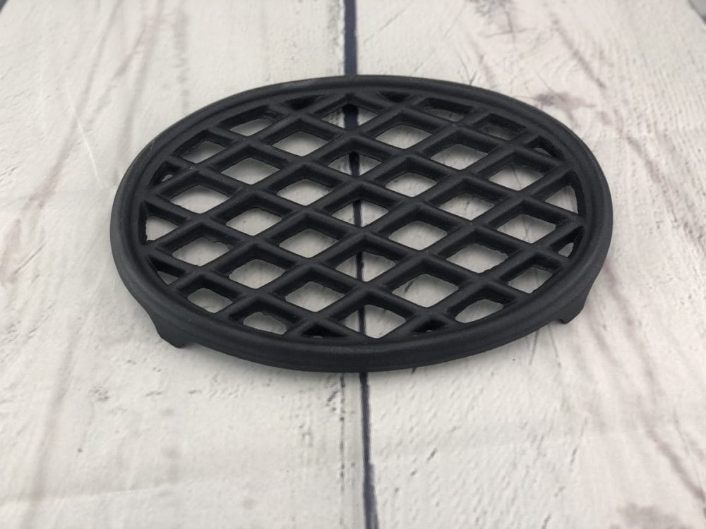 Black Matte Lattice Trivet