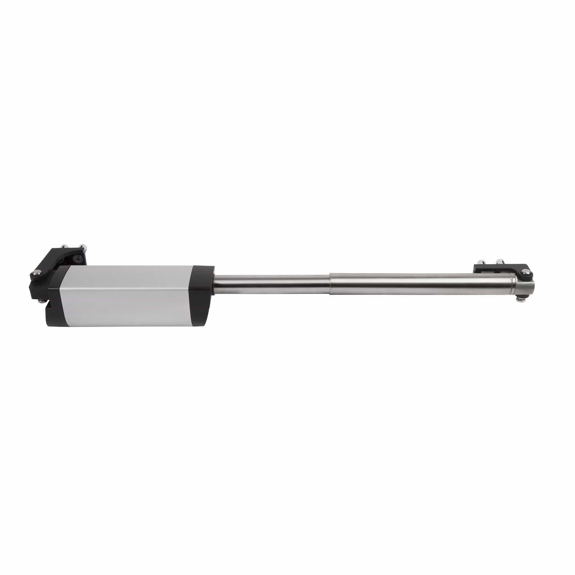 Locinox Samson-2 - Hydraulic Retrofit Gate Closer - For Wide Gates Up To 330 Lbs - Silver Finish - Sold Individually