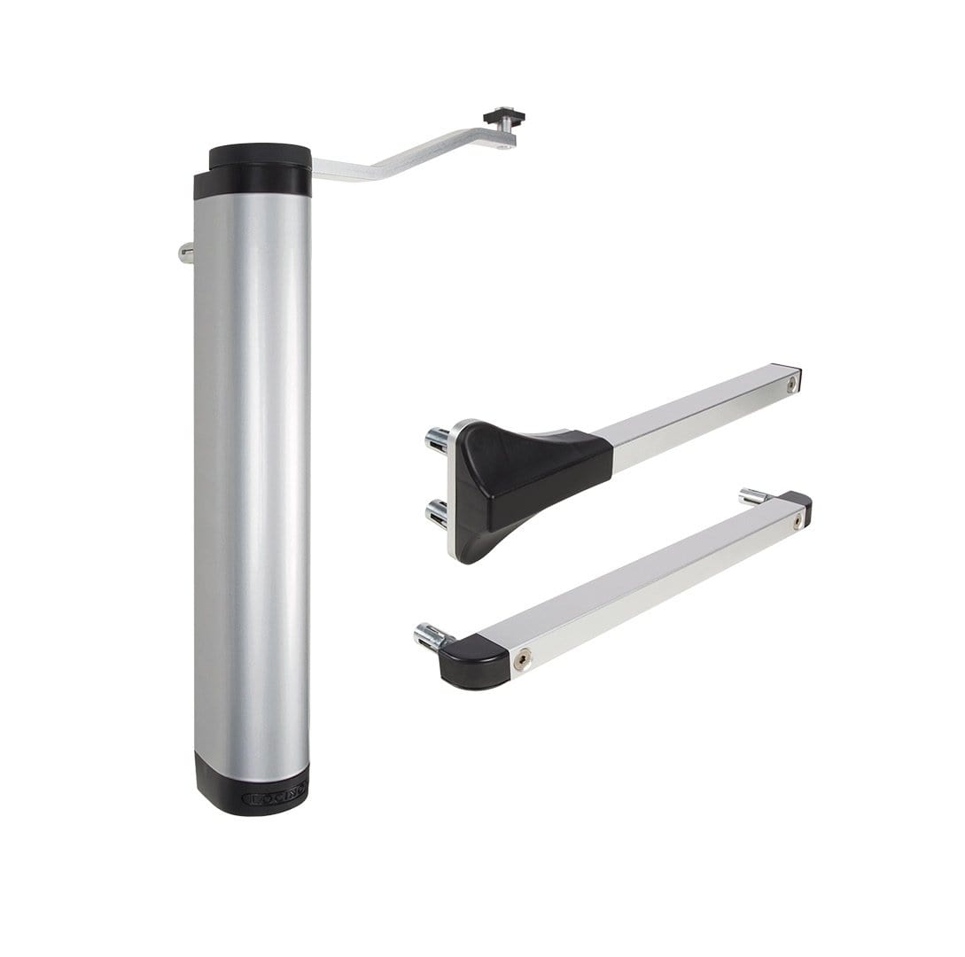 Locinox Verticlose-2 - Heavy Duty 90° Or 180° Retrofit Hydraulic Gate Closer - For Gates Up To 330 Lbs - Multiple Finishes Available - Sold Individually