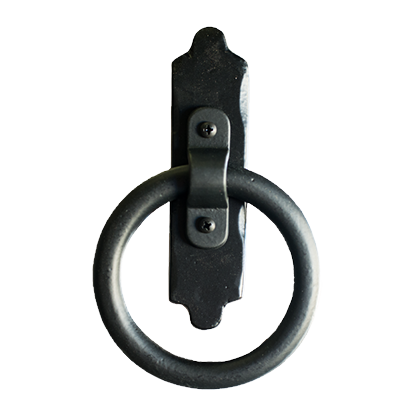 Ring Pull with Long Plate - 4" Inch - Multiple Finishes Available - Sold Individually