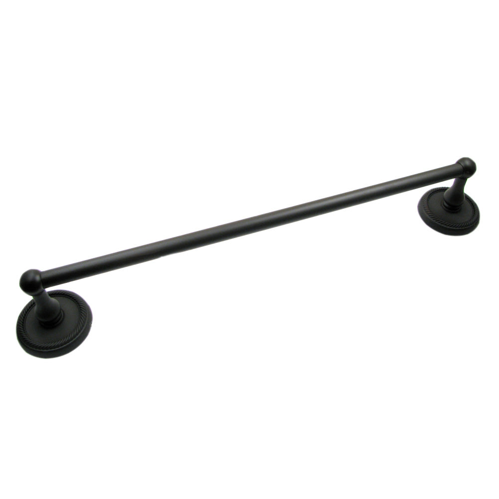 Riverside Towel Bar - 24" Inch - Oil Rubbed Bronze - Sold Individually
