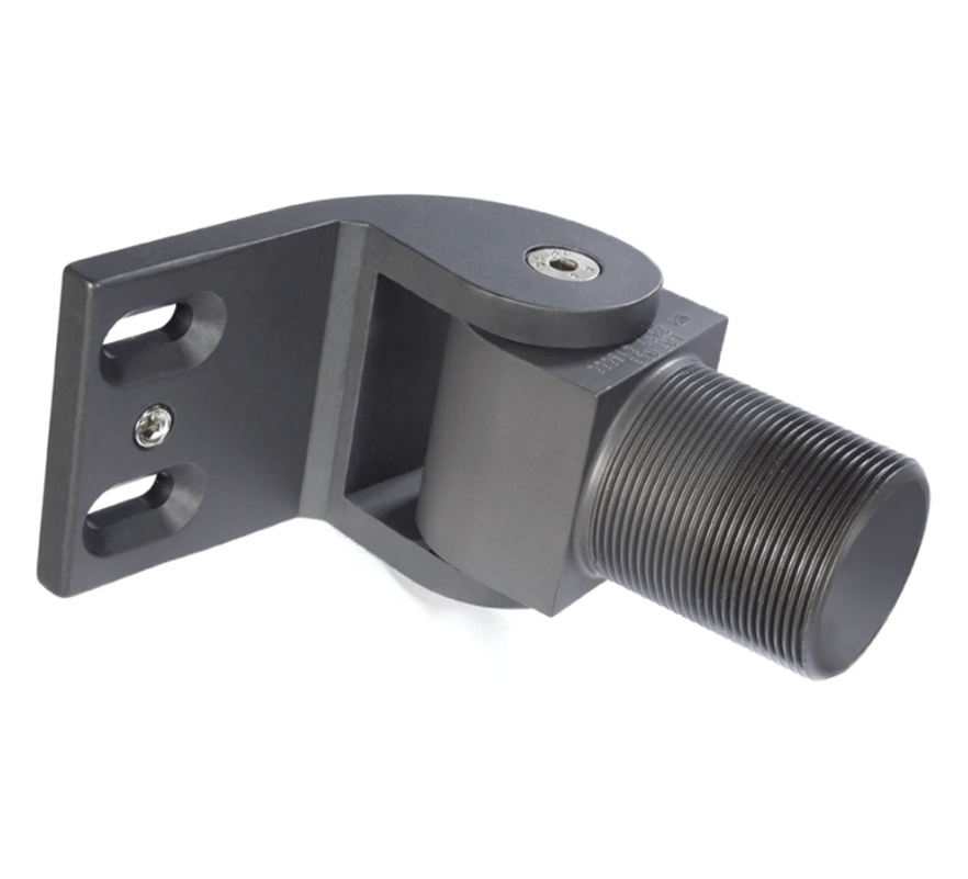 Sureclose Adjustable Self-Closing Gate Hinge - Final Snap Action - Flush Mount - Gate Gap (1/2") - Black Finish