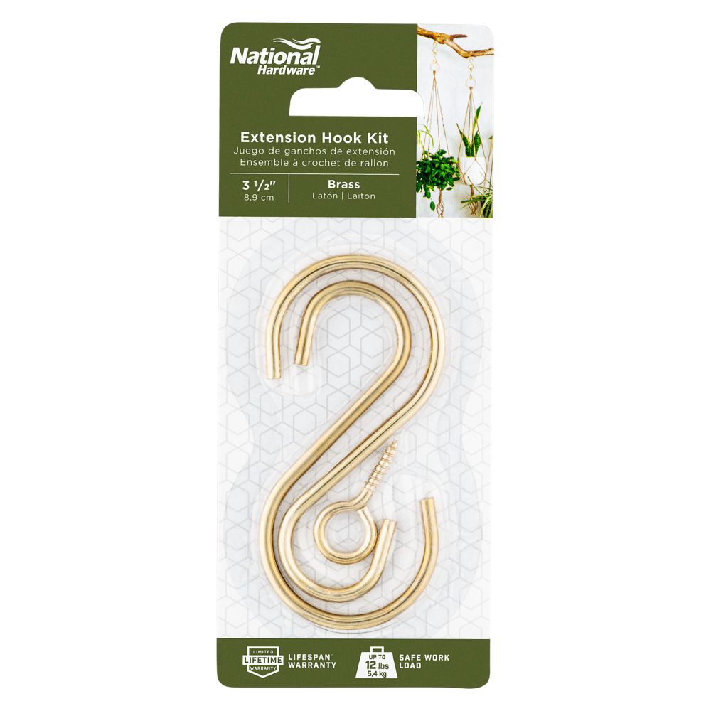 Extension Hook Kit - Multiple Finishes - 3 1/2"