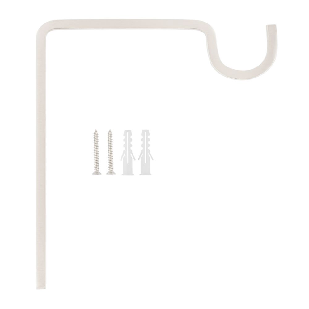 Long Utility Wall Hook - Multiple Finishes - 9" Long