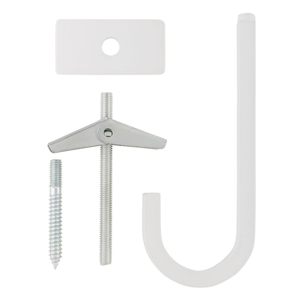Long Ceiling Hook - Multiple Finishes - 5" Long