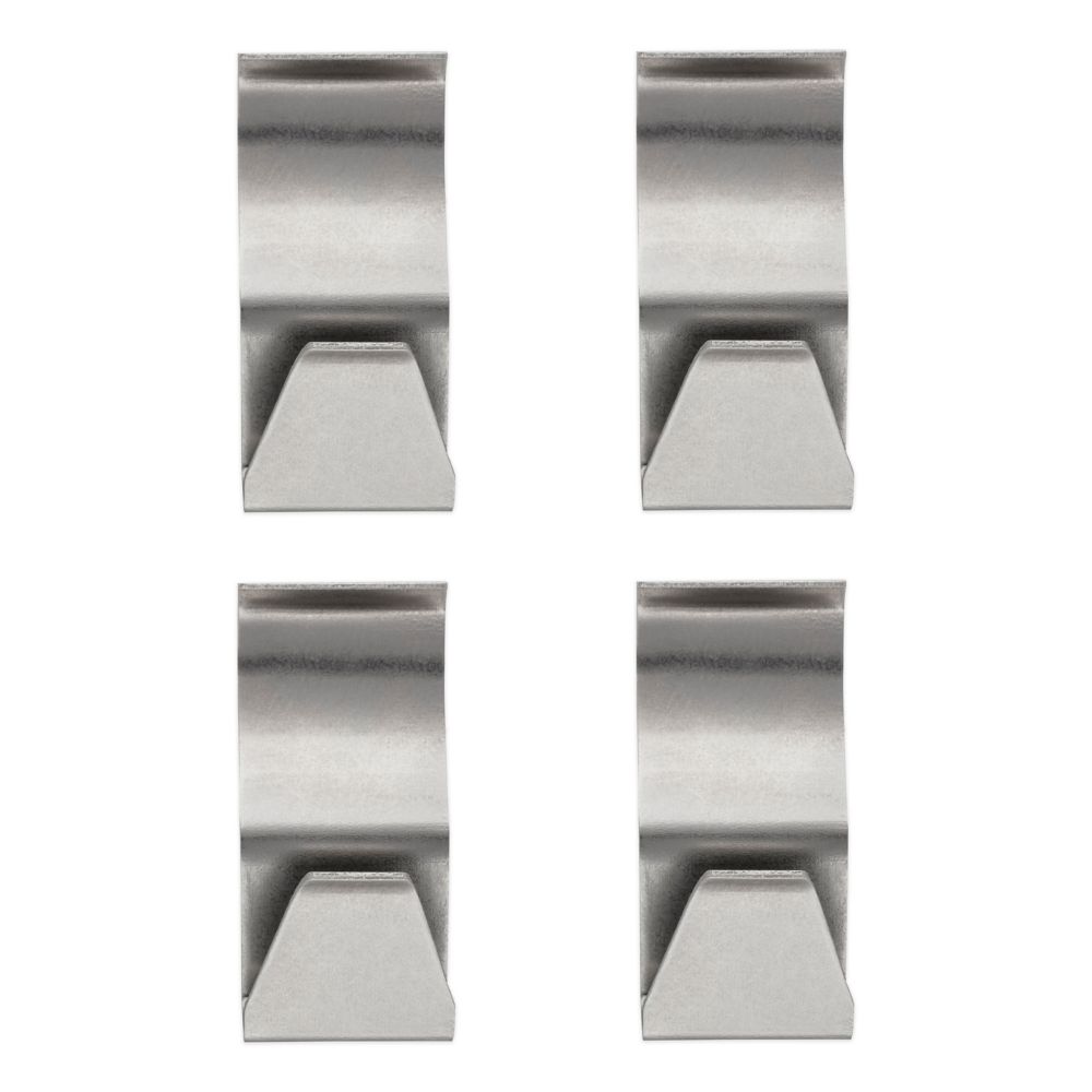 Siding Hook - Black or Stainless Steel Finish - 4 Pack