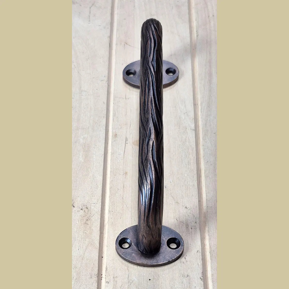 Curved Tree Branch Handle - Barn Door Handle