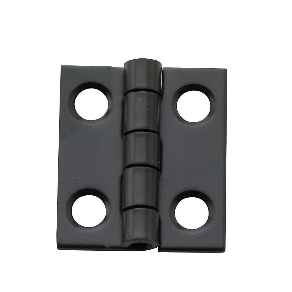 3/4" X 5/8" Small Narrow Hinges - Oil Rubbed Bronze Finish - 4 Pack
