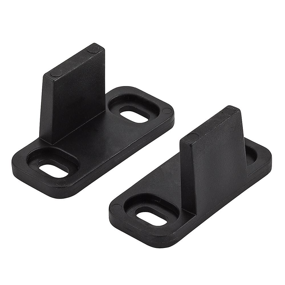 Interior sliding door double floor guide in oil-rubbed bronze