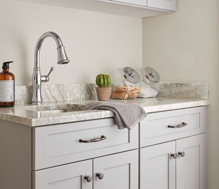 Cabinet Knobs - Edona Series - 1-1/4" Inch - Oil Rubbed Bronze Finish - Sold Individually