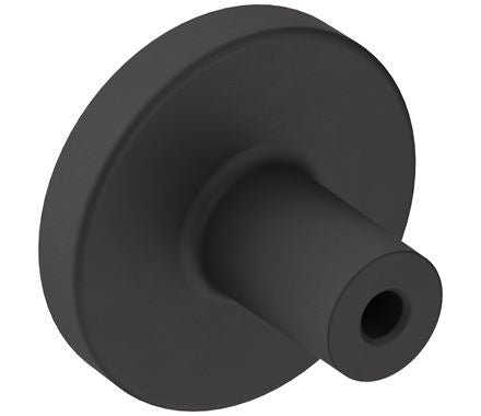 Cabinet Knobs - Versa Series - 1-3/8&quot; Inch - Matte Black Finish - Sold Individually