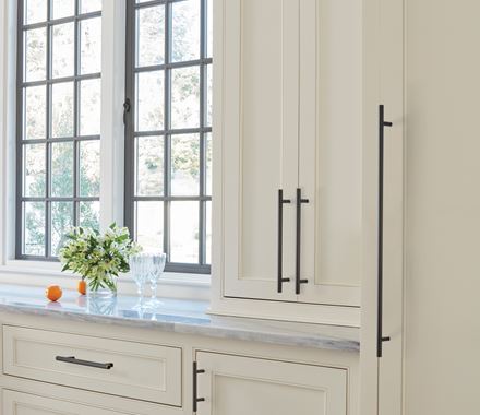 Cabinet Pulls - Bar Pull Series - 3" Inch Center to Center - Multiple Finishes Available