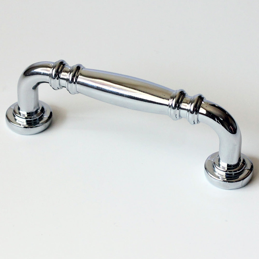 Cabinet Pulls - Rustic Double Knuckle Style - 3" Inch to 8" Inch Sizes Available - Multiple Finishes Available - Sold Individually