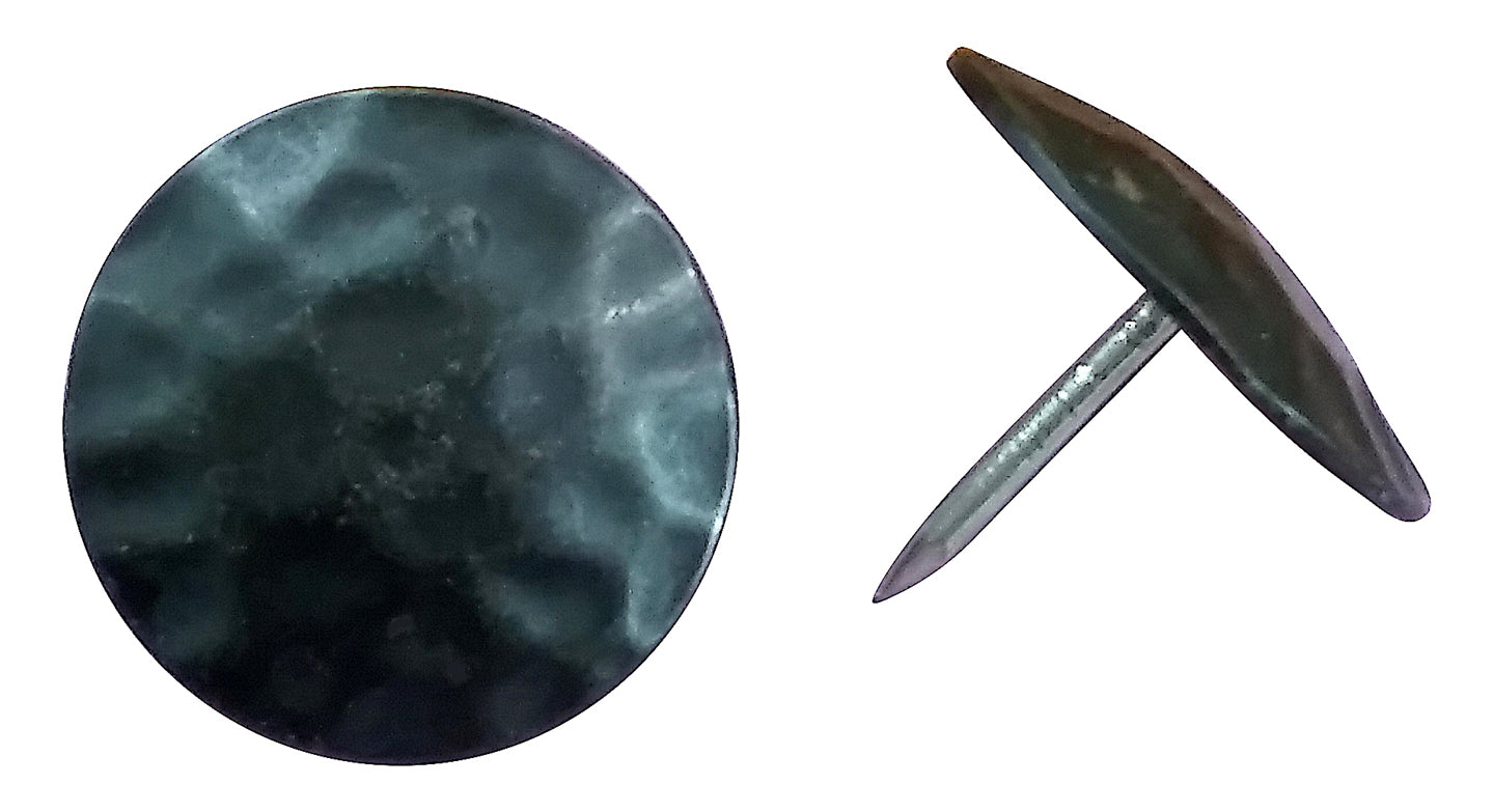 Round Clavos, Timeworn with oil rubbed bronze finish - Choice of 7 sizes - Wild West Hardware