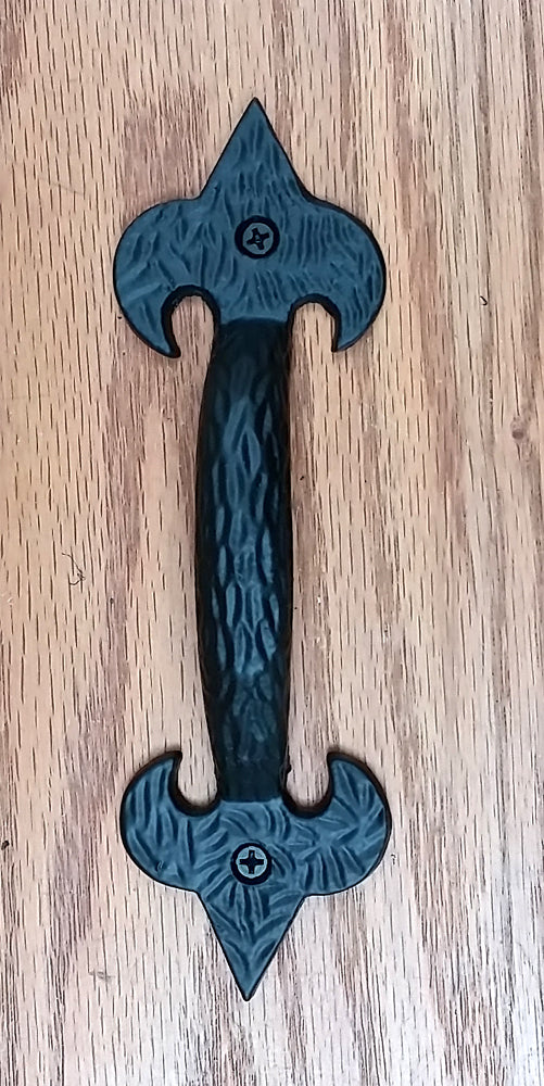 Fleur De Lis Door or Gate Pulls - Wild West Hardware