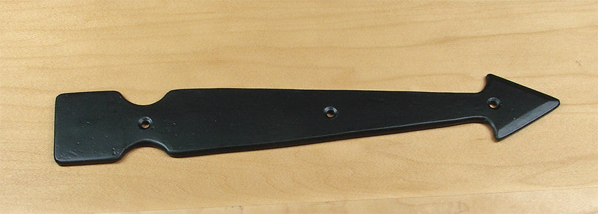 12" Dummy Arrow Hinges Decorative Strap Hinges - Wild West Hardware