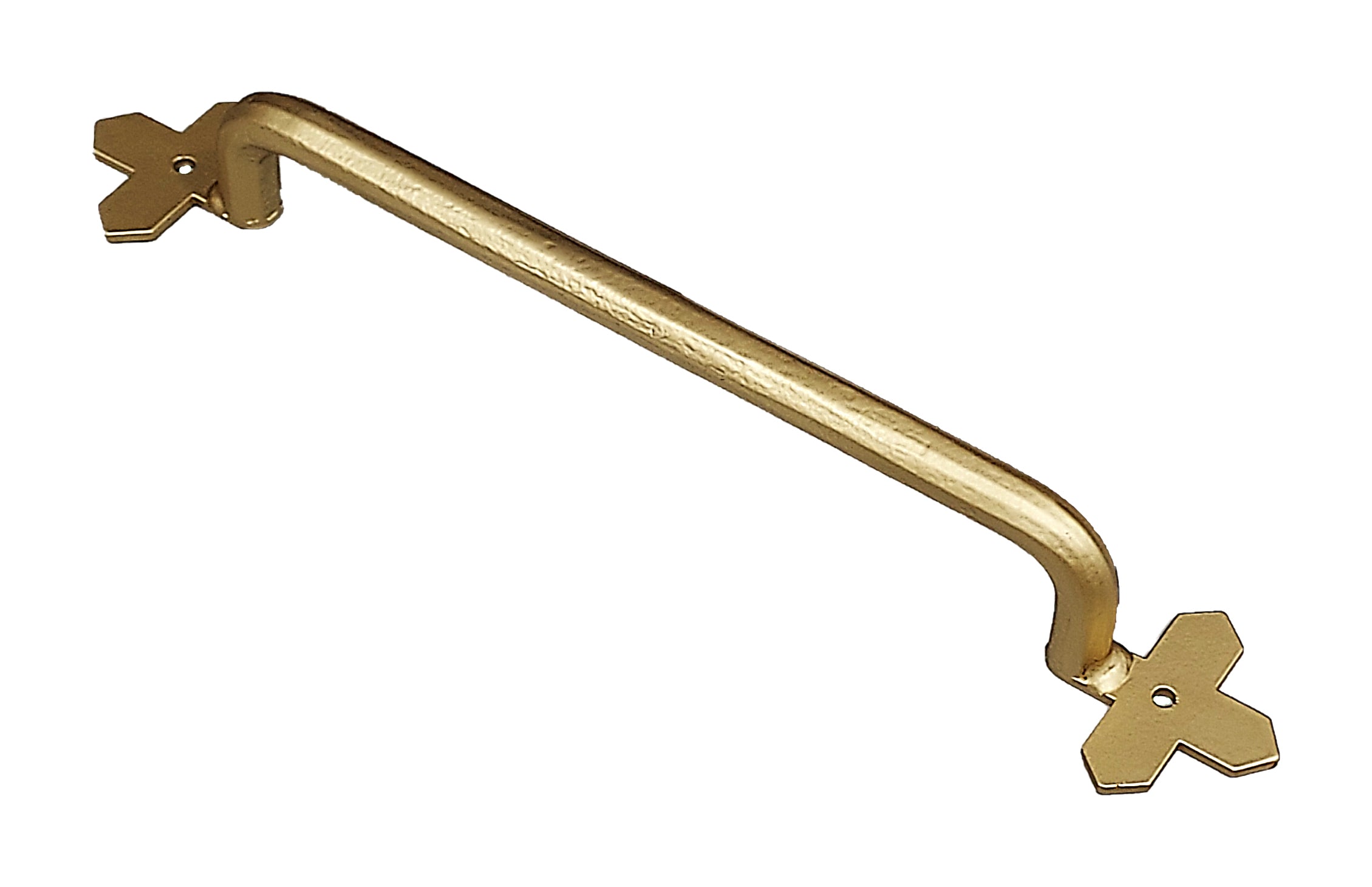 Gold Barn Door Handle - Old World - Wild West Hardware