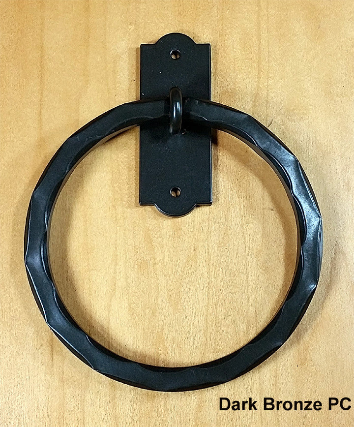 6" Hammered Ring Pull - Wild West Hardware