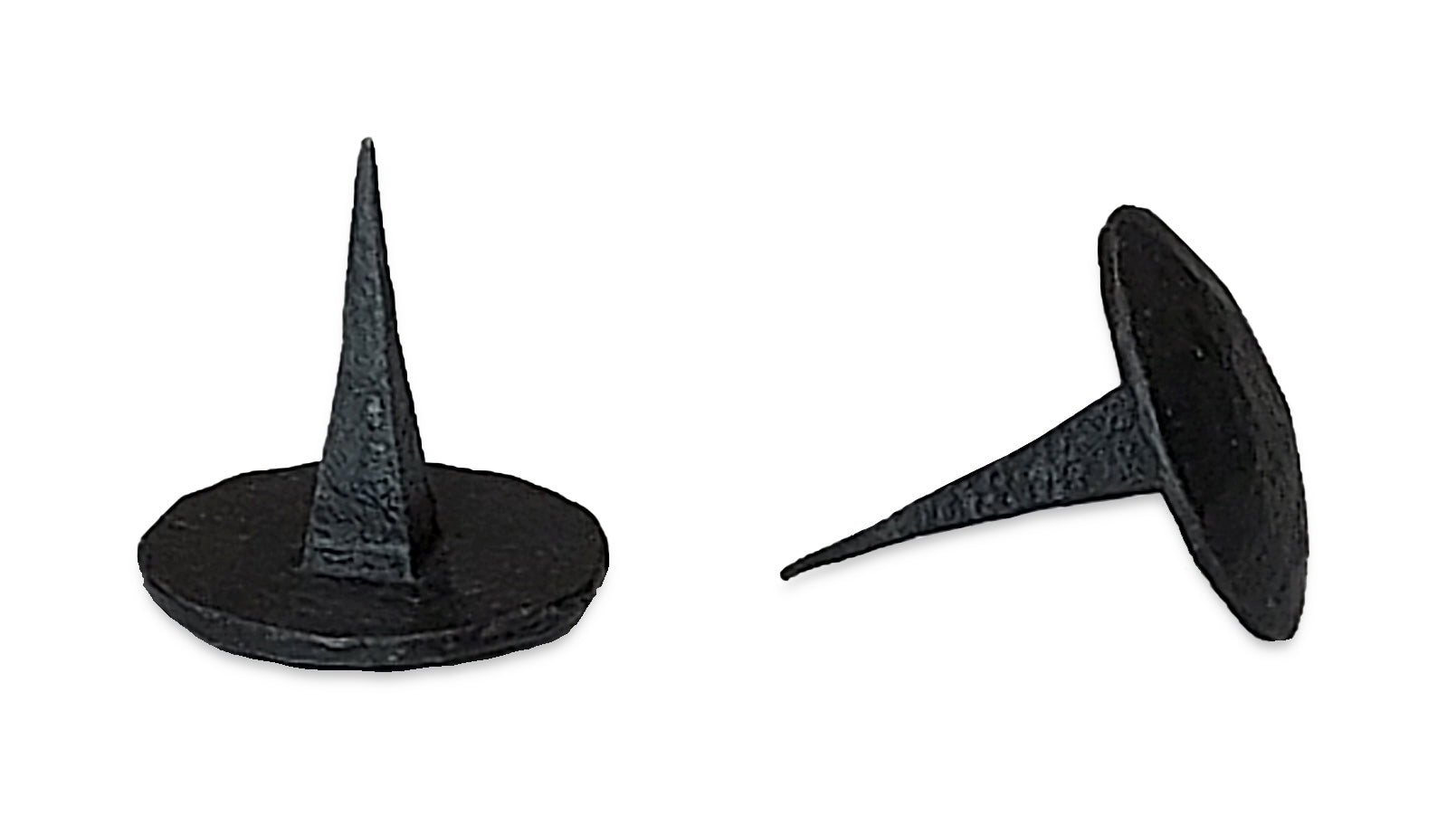Round Clavos for Doors and Gates, Heavy Duty Rustic Clavos 1 1/4" dia. Solid iron - 6 Pack