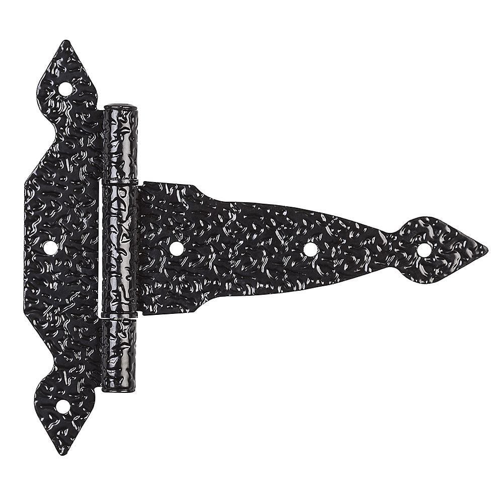 Black Spear T Hinge, 4 inches
