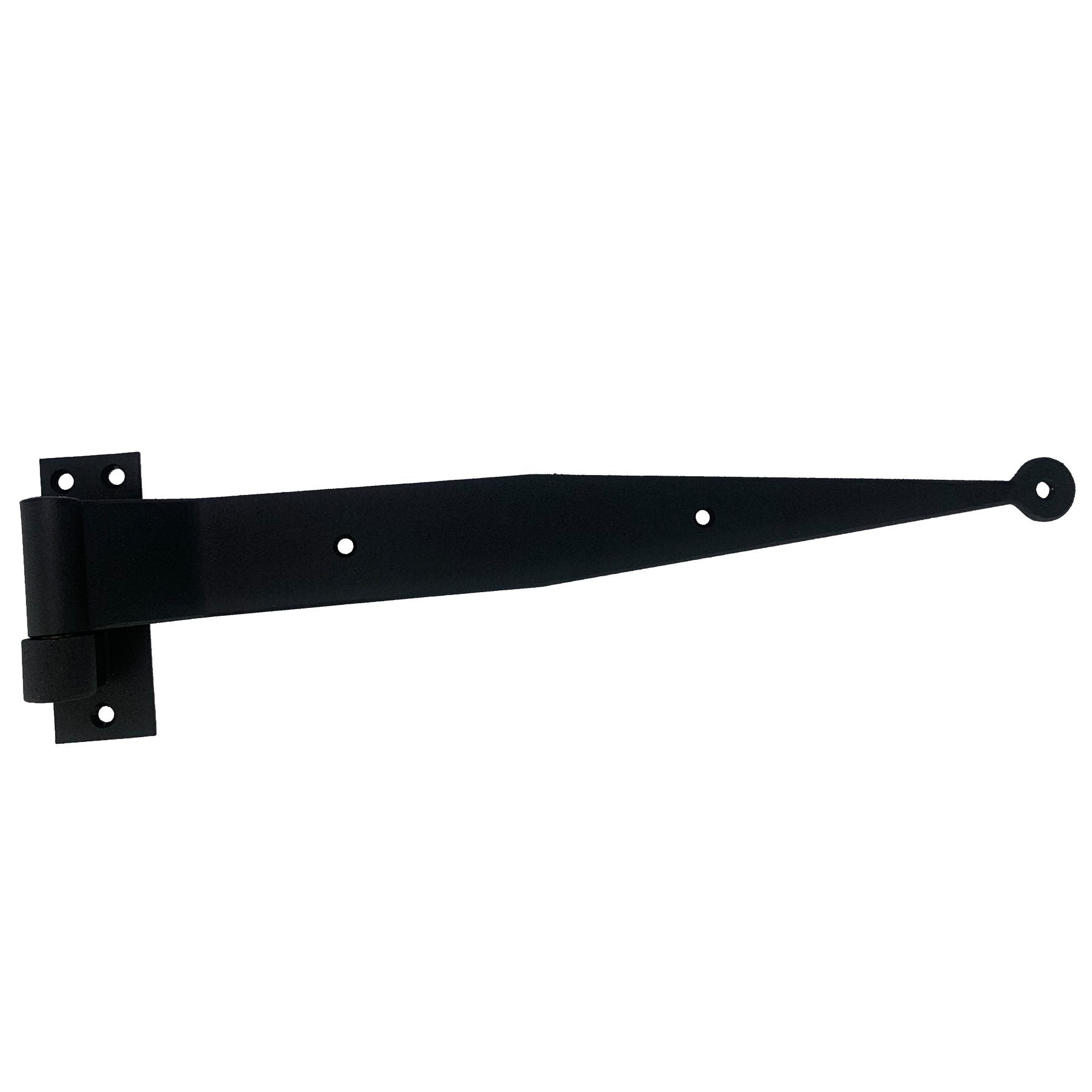 Strap hinge for shutters - stainless steel - 12 inch
