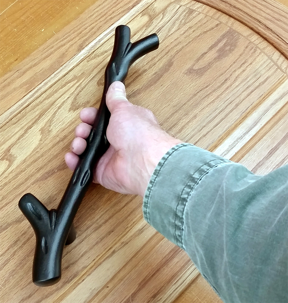 Large Tree Branch Barn Door Handle Door Pull - Wild West Hardware