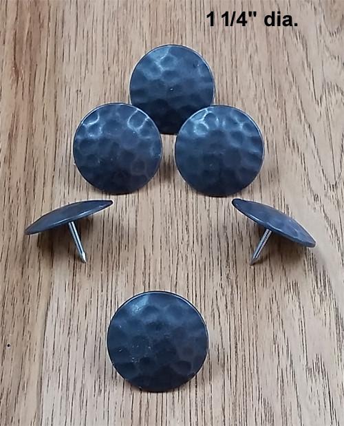 Round Clavos, Timeworn with oil rubbed bronze finish - Choice of 7 sizes - Wild West Hardware