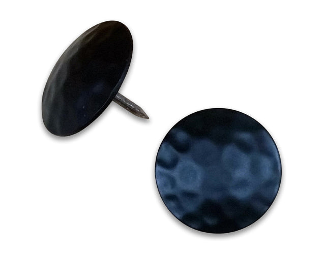 Premium Round Clavos 1 1/4" diameter head Black PC - Wild West Hardware