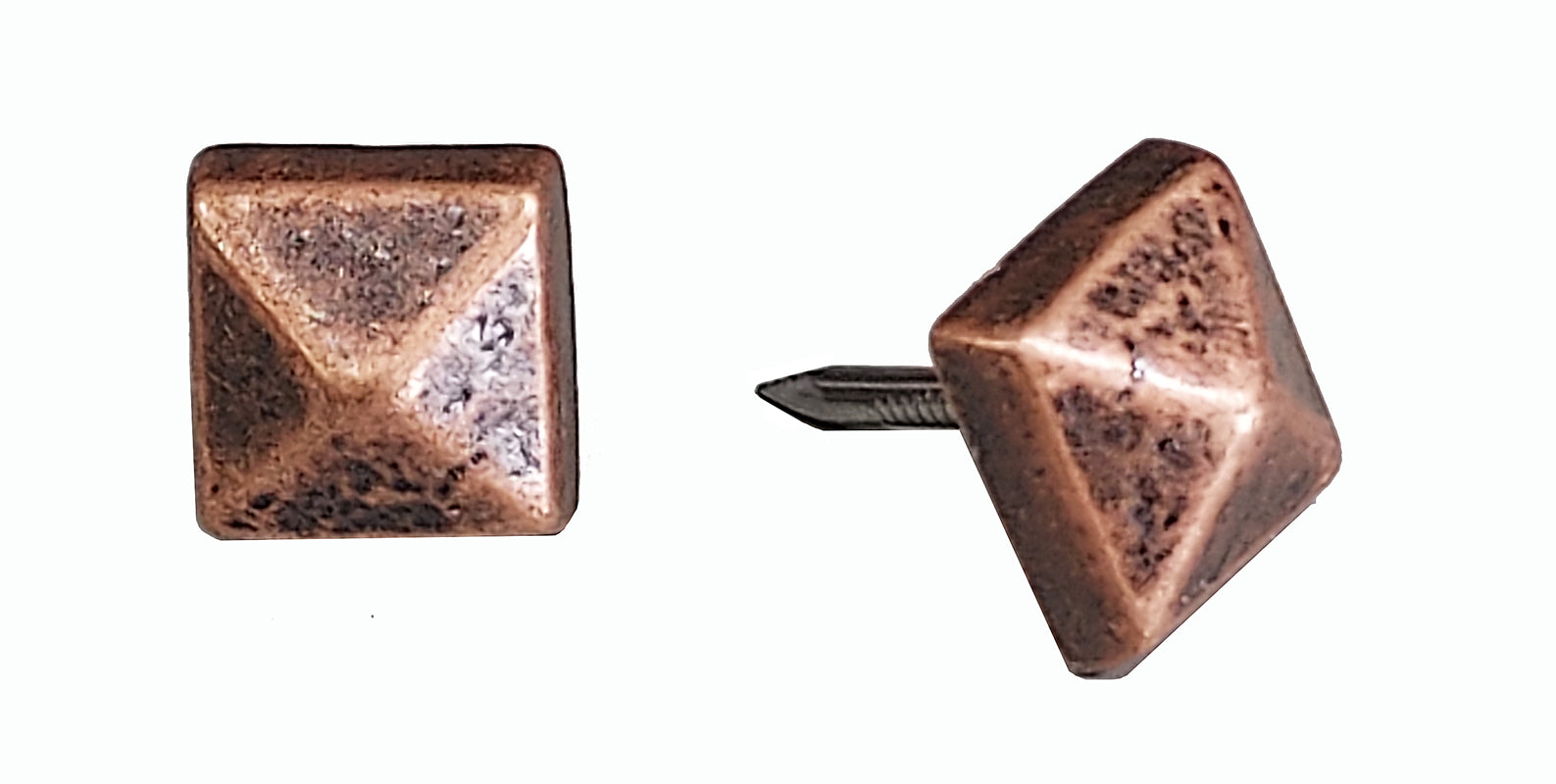 Decorative Nail Pyramid Shape - Antique Copper finish