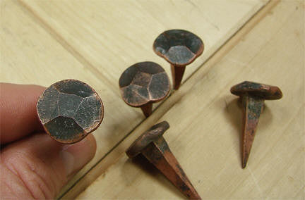 Solid Copper Decorative Nails Heavy-duty - Wild West Hardware