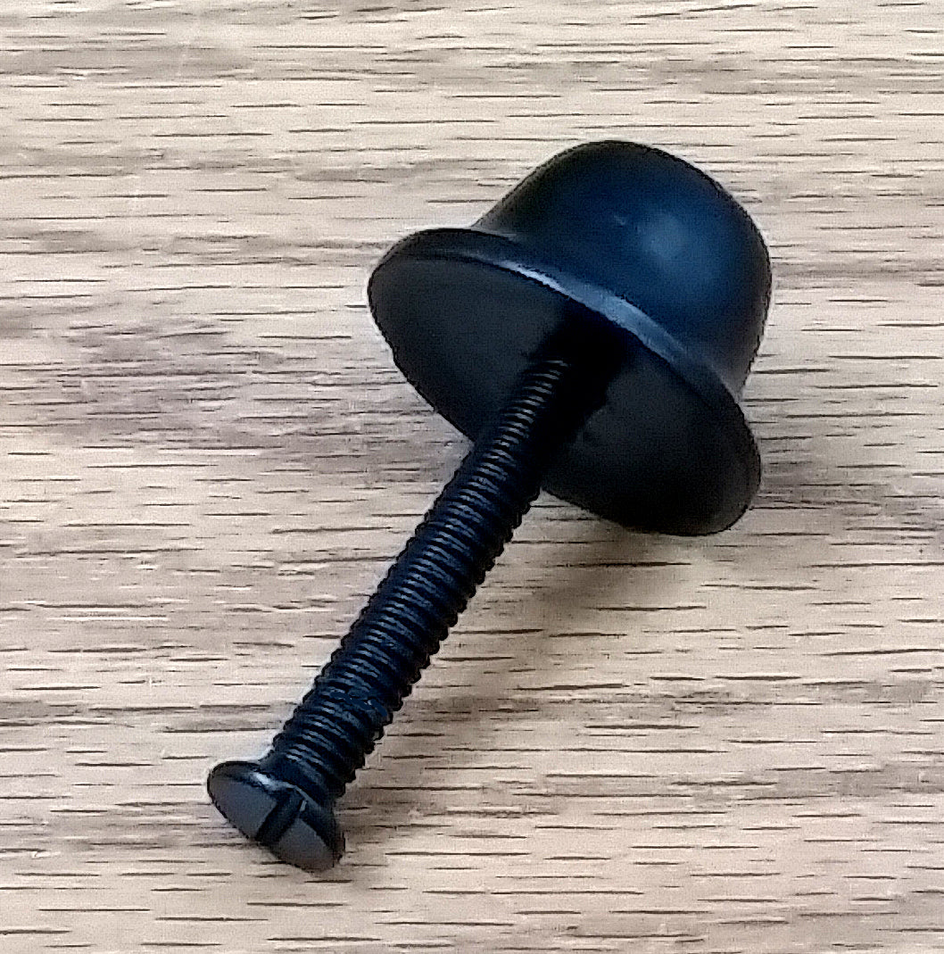 Premium Round Screw-on Door Stud - 1 1/4" diameter head - Wild West Hardware