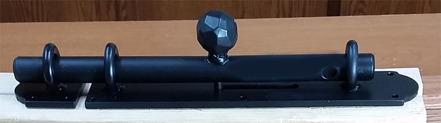 Dual Side Operating Rustic Slide Bolt For Gates or doors (open or close from both sides) - Wild West Hardware