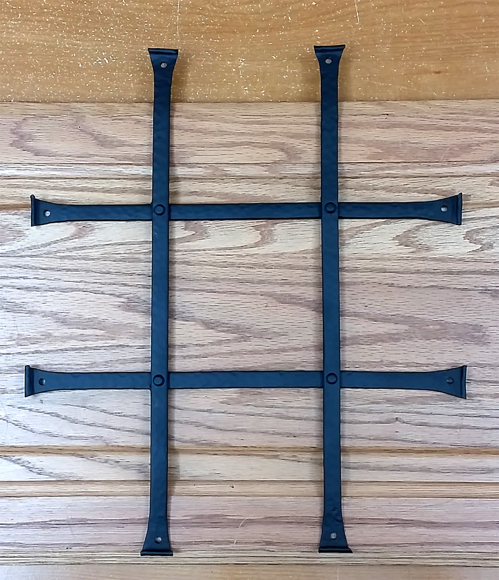 Speakeasy Grille - LOW PROFILE - Size: 12" x 14" - Wild West Hardware