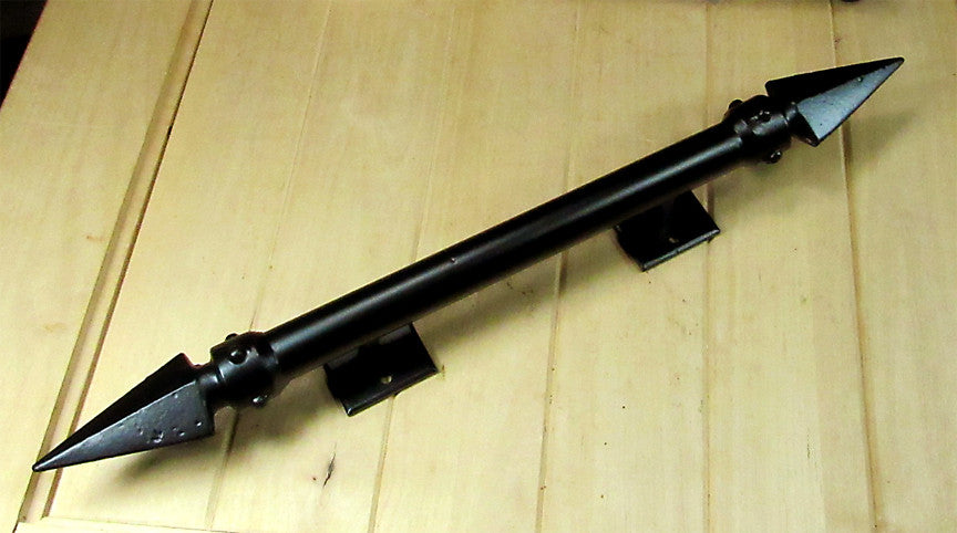 Viking Door Pull, Large, Decorative Iron Door Pull - Wild West Hardware