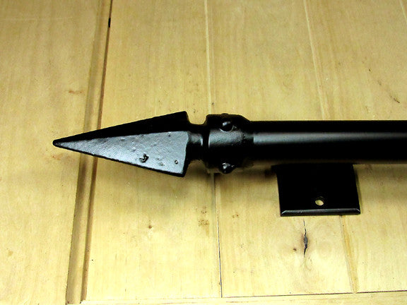 Viking Door Pull, Large, Decorative Iron Door Pull - Wild West Hardware