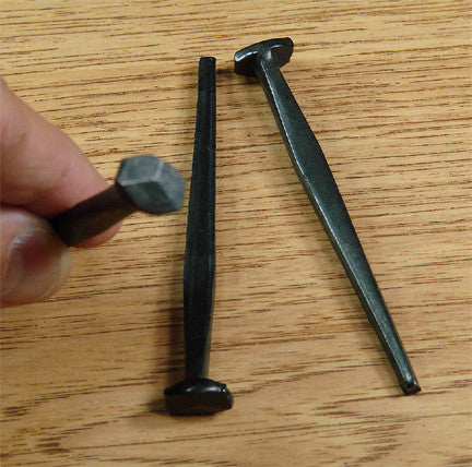 Wrought Steel Decorative Nails - 3" - Wild West Hardware