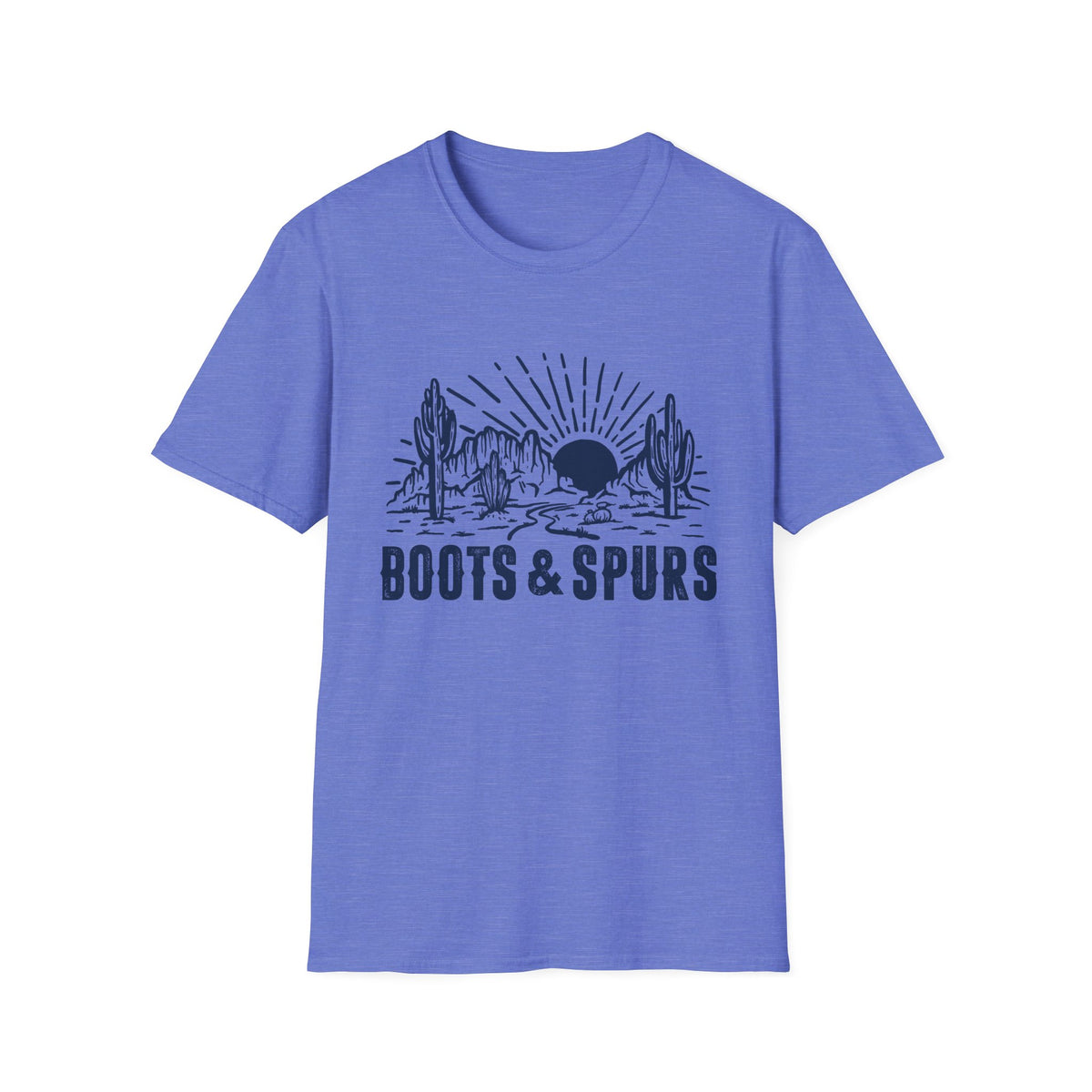 Boots and Spurs Men&#39;s  Softstyle T-Shirt