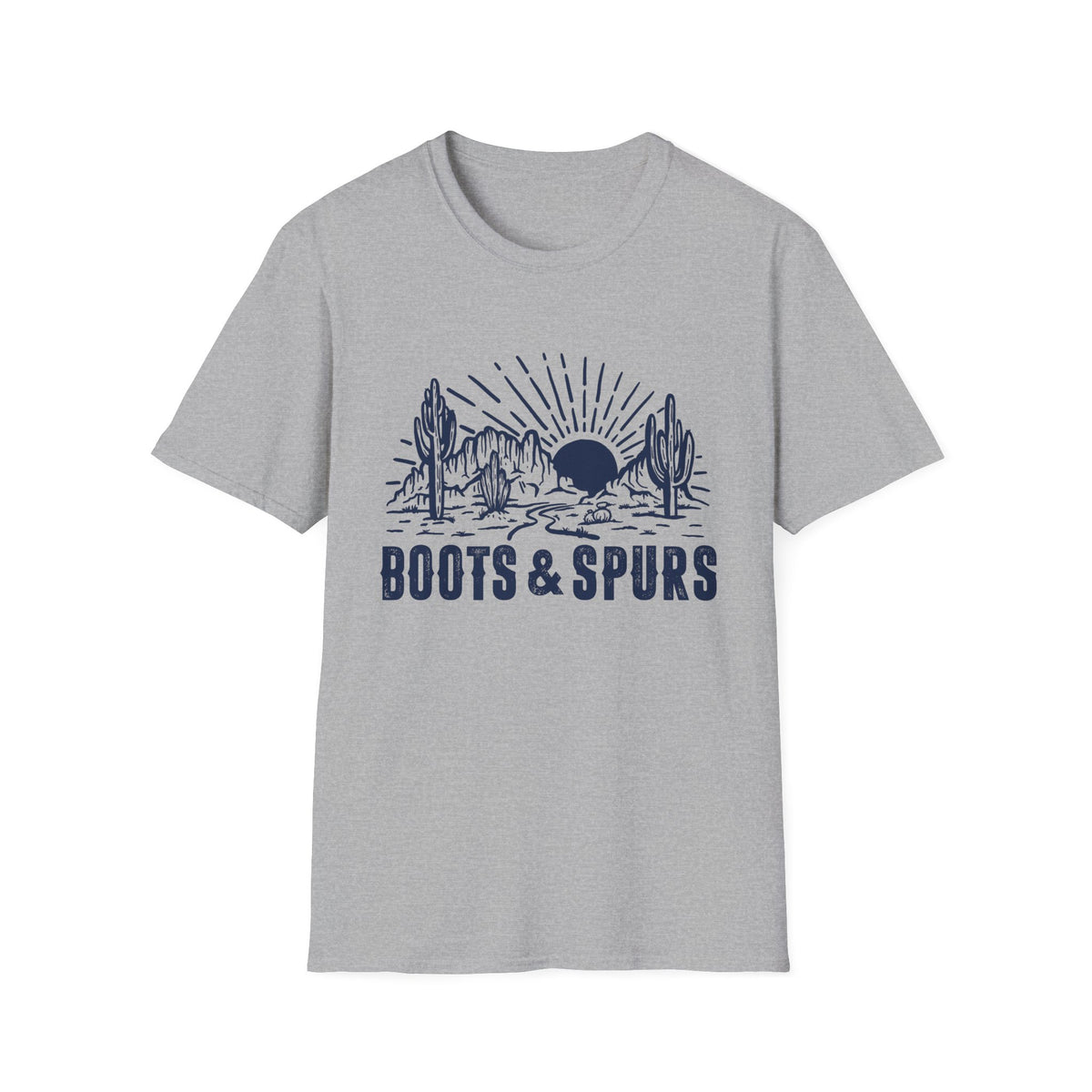 Boots and Spurs Men&#39;s  Softstyle T-Shirt