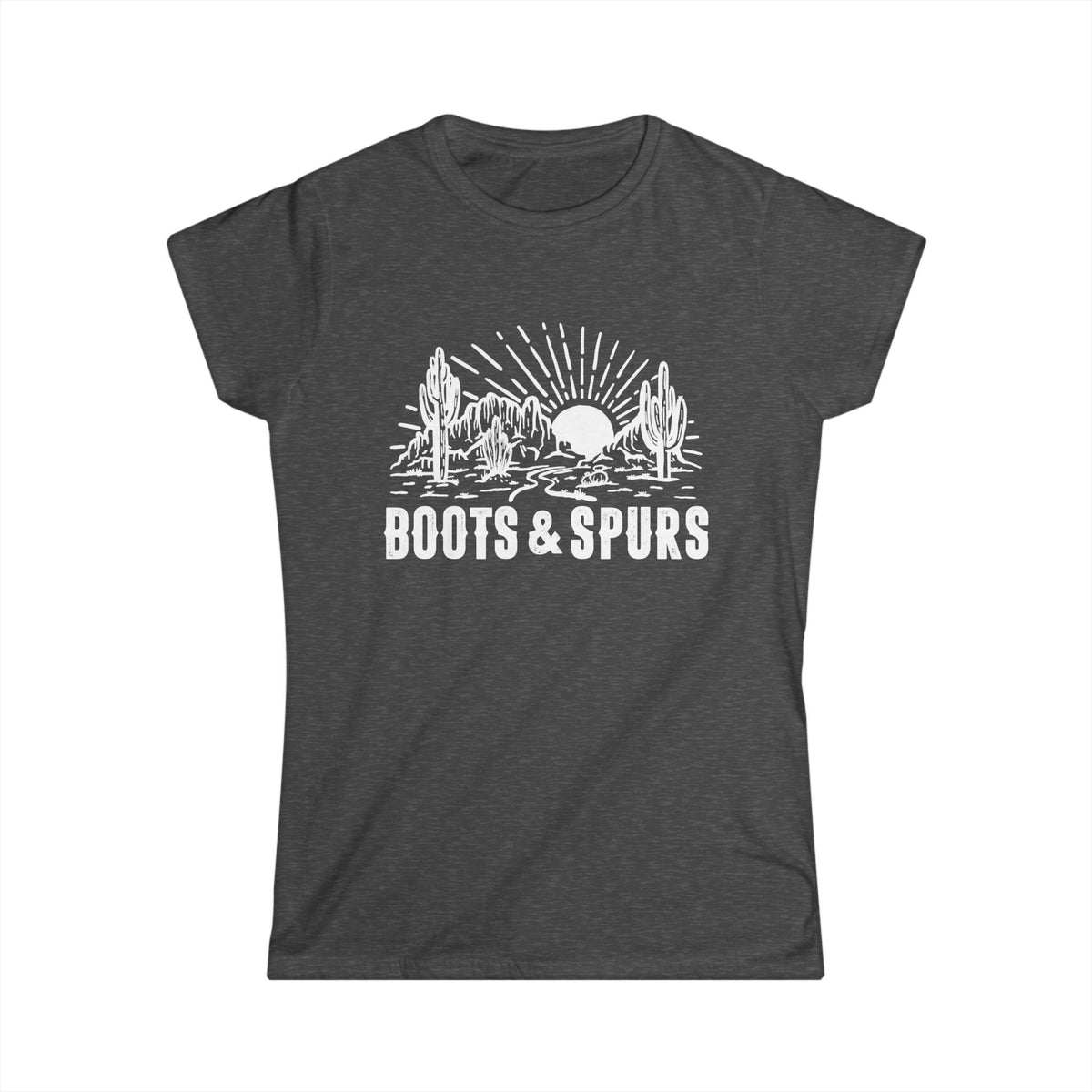 Boots and Spurs Women&#39;s Softstyle T-Shirt