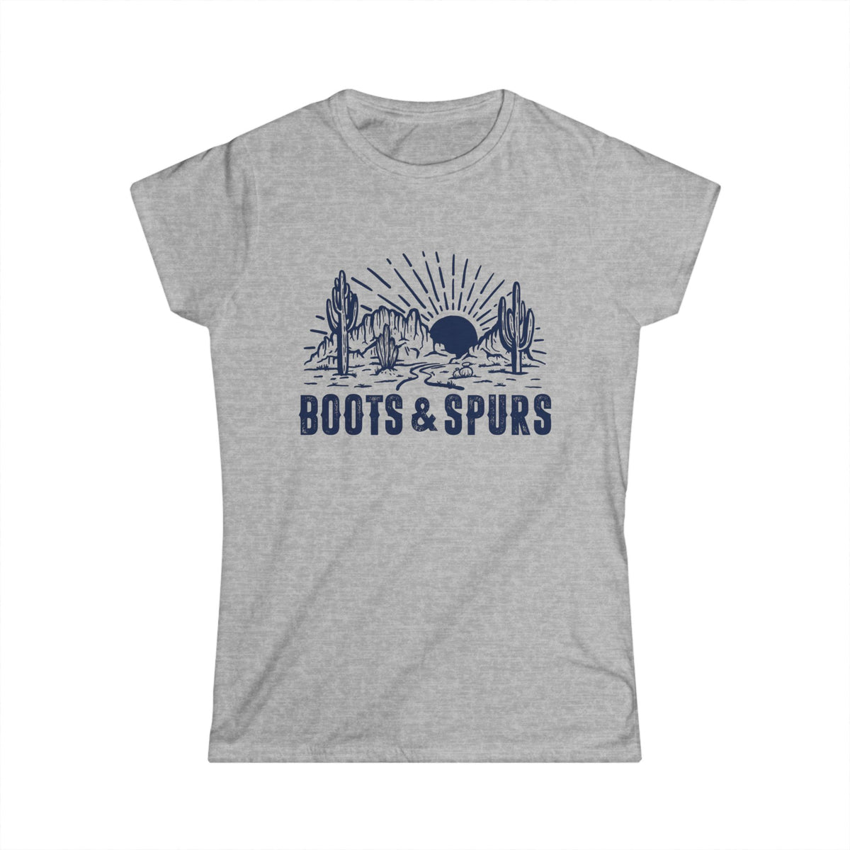 Boots and Spurs Women&#39;s Softstyle T-Shirt