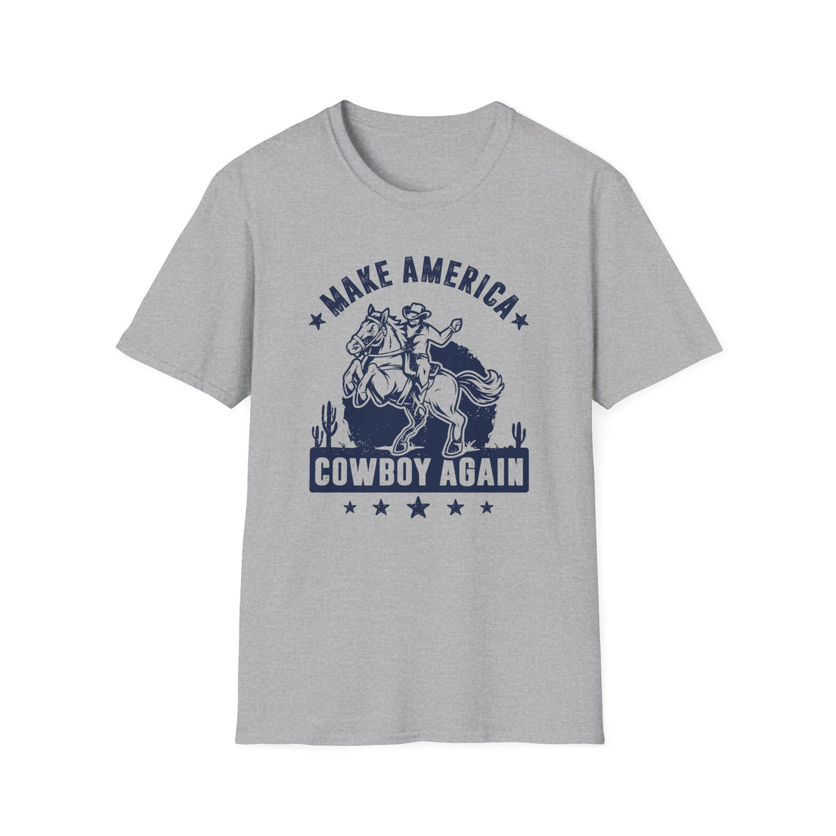 Make America Cowboy Again Men&#39;s Softstyle T-Shirt