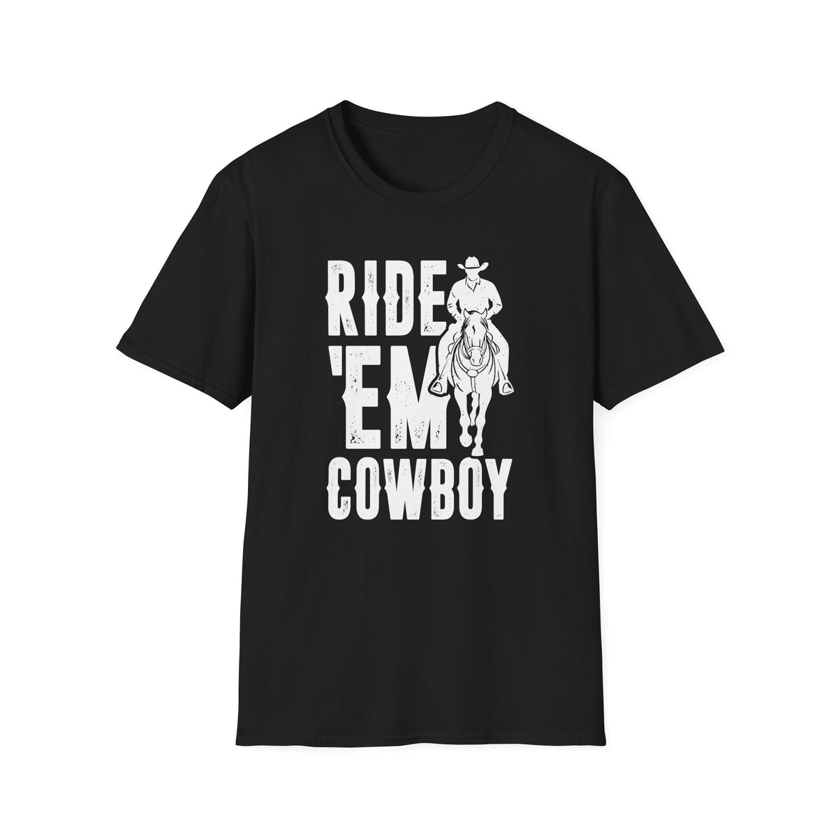 Ride &#39;Em Cowboy Men&#39;s Softstyle T-Shirt