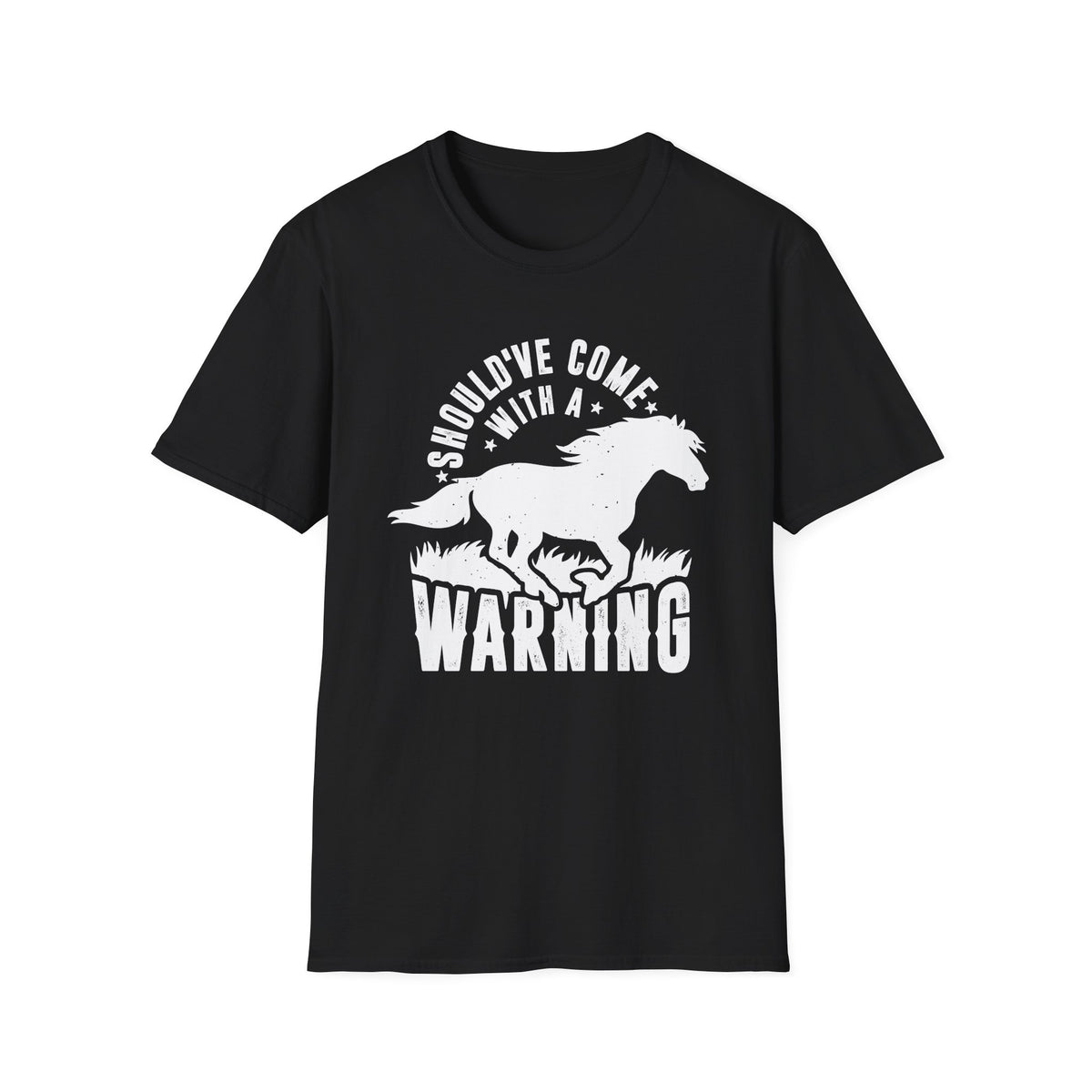 Should&#39;ve Come with a Warning Men&#39;s Softstyle T-Shirt